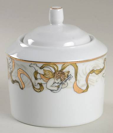 Heavenly Host Sugar Bowl & Lid