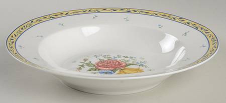 Marseille Large Rim Soup Bowl by American Atelier