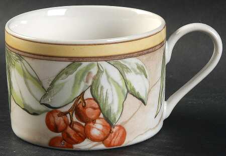 Pompeii Fruit Flat Cup