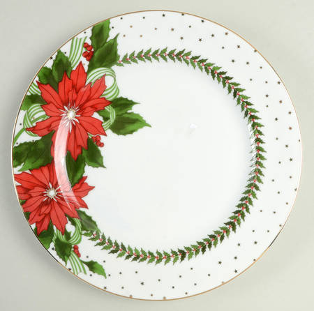 Poinsettias Dinner Plate