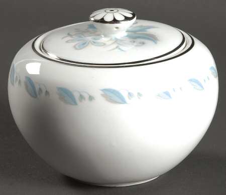 Sky Flower Sugar Bowl & Lid