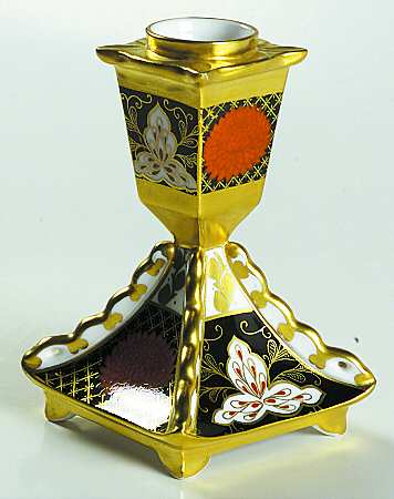 Chrysanthemum Single Light Candlestick