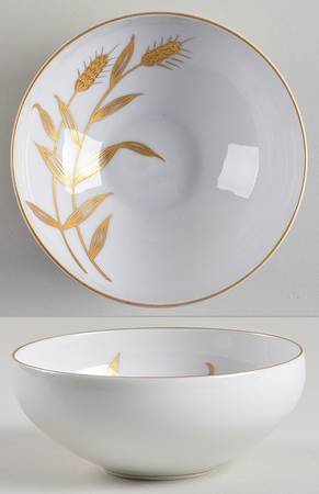 Golden Leaf Rice Bowl