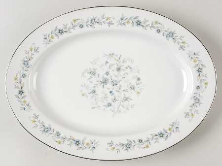 Chantilly 12" Oval Serving Platter