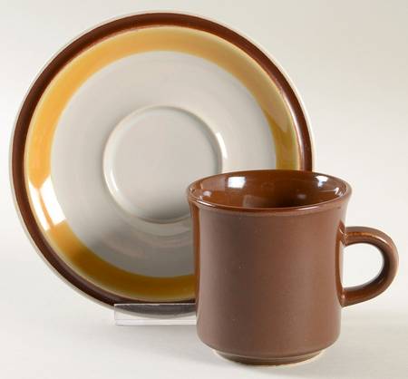Daisydale Flat Cup & Saucer Set