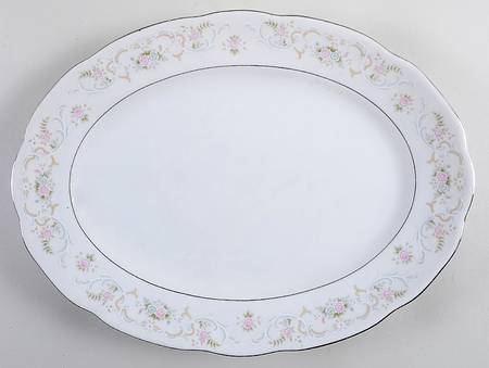 Delila 14" Oval Serving Platter