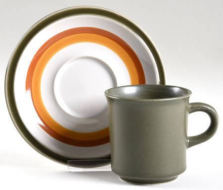 Fiesta Footed Cup & Saucer Set