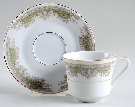 New Alberta Flat Cup & Saucer Set