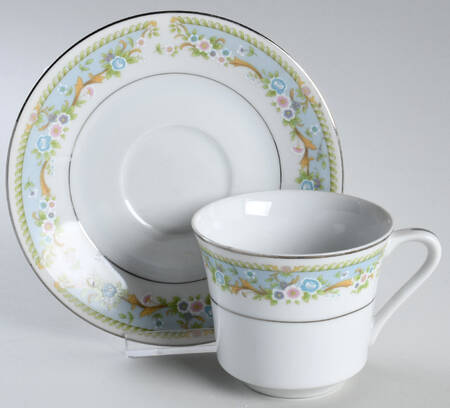 Park Lane Flat Cup & Saucer Set