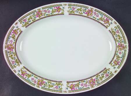 Serina 14" Oval Serving Platter