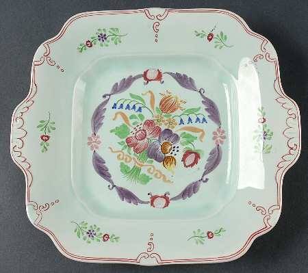 2475 Handled Cake Plate