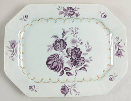 Regent Purple 12" Oval Serving Platter