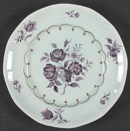 Regent Purple Salad Plate
