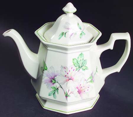 Azalea Teapot & Lid