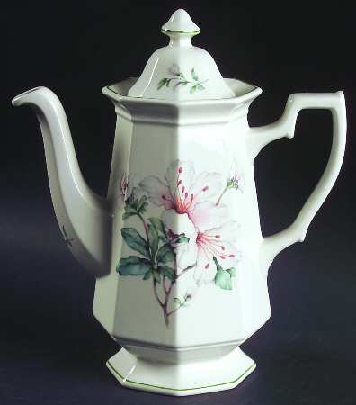 Azalea Coffee Pot & Lid
