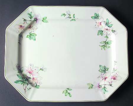 Azalea 16" Oval Serving Platter