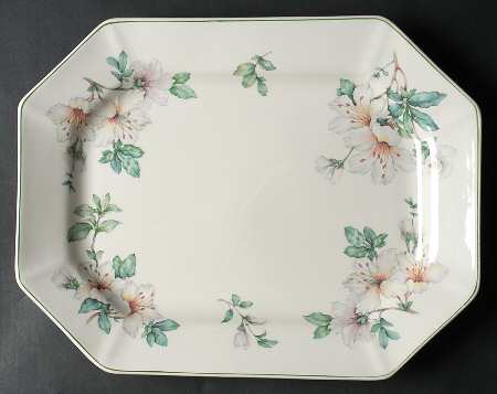 Azalea 14" Oval Serving Platter