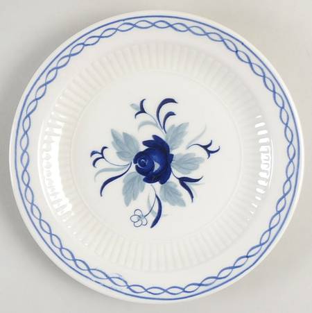 Baltic Blue (Newer, White) Bread & Butter Plate
