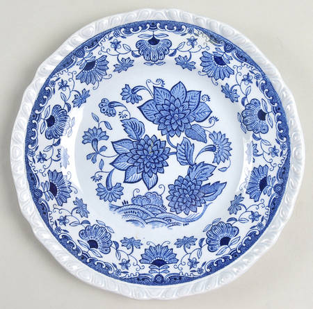 Blue Butterfly Dessert/Pie Plate