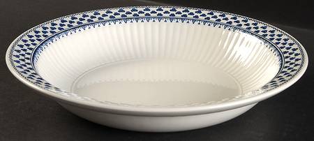Brentwood (Adams Back Stamp) Large Rim Soup Bowl