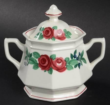 Bridgwater Sugar Bowl & Lid