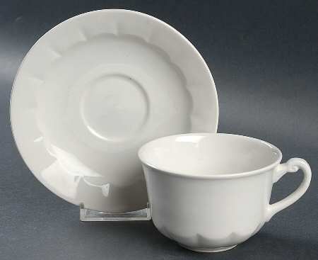 Chippendale Flat Cup & Saucer Set