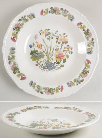 Country Meadow 12" Round Vegetable Bowl