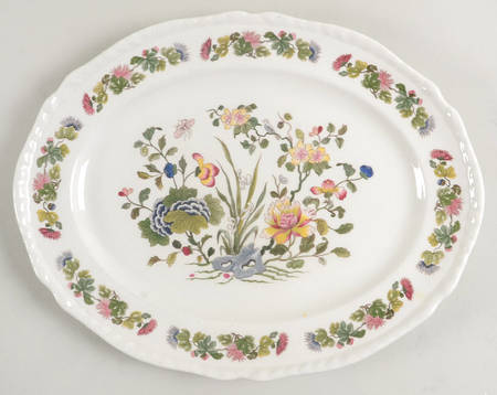 Country Meadow 11" Oval Serving Platter