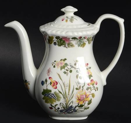 Country Meadow Small Coffee Pot & Lid