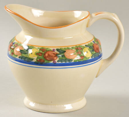 Della Robia Multicolor on Cream Creamer by Adams China