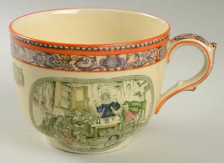 Dickens Orange (Old Back Stamp) Oversized Cup