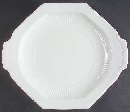 Empress Octagonal Handled Cake Plate