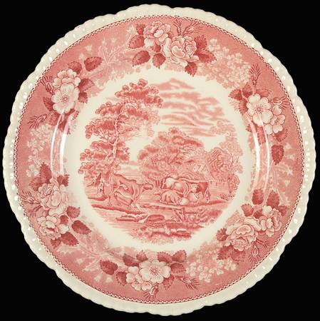 English Scenic Pink (Older-Cream) by Adams China