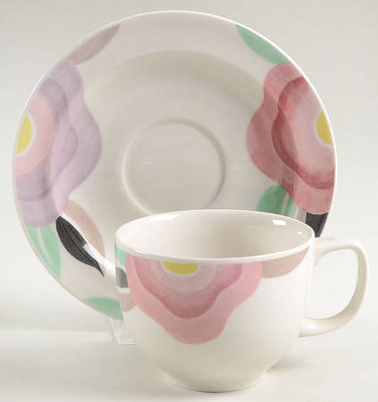 Florida Flat Cup & Saucer Set