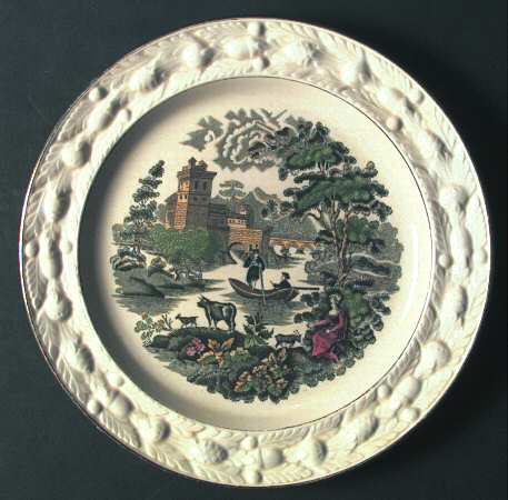 Italian Scenery Multicolor (Gold Trim) by Adams China