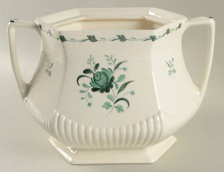 Lincoln (Green Vine on Rim) Tureen No Lid