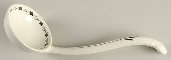 Lincoln (Green Vine on Rim) Tureen Ladle
