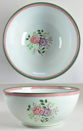 Mandalay Green 10" Chinese Bowl