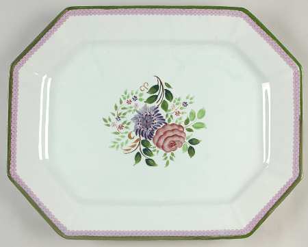 Mandalay Green 16" Oval Serving Platter