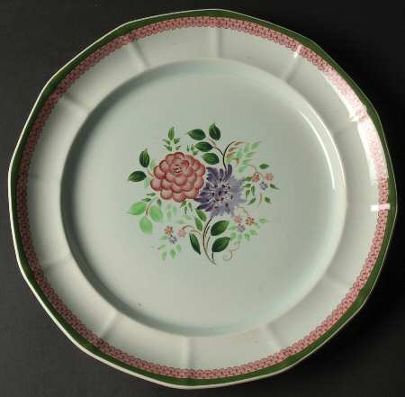 Mandalay Green 12" Chop Plate (Round Platter)