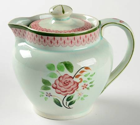 Mandalay Green Creamer & Lid