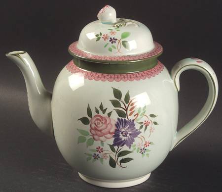 Mandalay Green Small Teapot & Lid