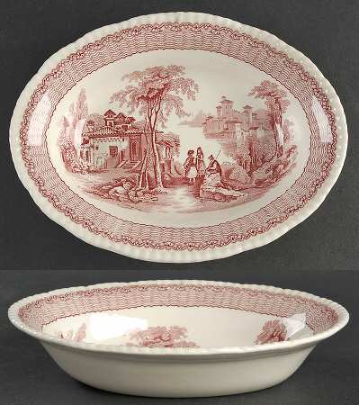 Mazara 9" Oval Vegetable Bowl