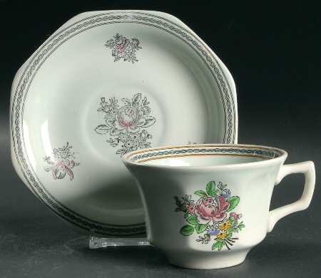 Nanking Oversized Cup & Saucer Set