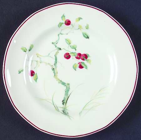 Persimmon Bread & Butter Plate