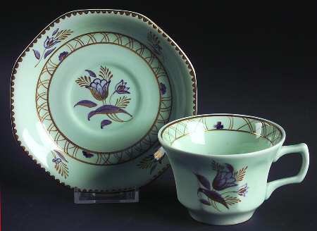 Regent Flat Cup & Saucer Set