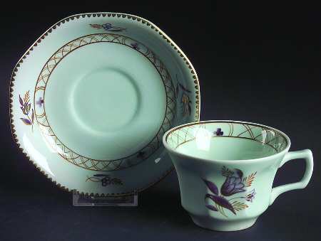 Regent Flat Cup & Saucer Set