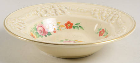 Rose of Italy Rim Fruit/Dessert (Sauce) Bowl