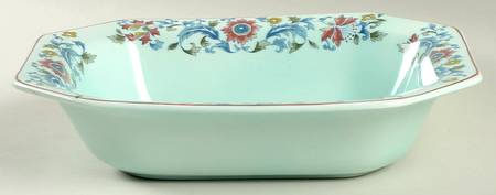 Saraband 9" Oval Vegetable Bowl