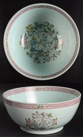 Singapore Bird (Older Backstamp) 10" Chinese Bowl